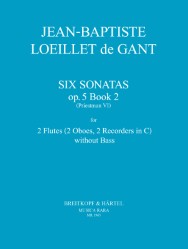 6 Sonatas from Op. 5 Vol. 2: No. 1 - 6