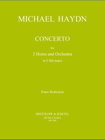 Concerto in Eb major for 2 Horns
