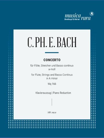 Flute Concerto in A minor Wq 166