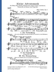 Little Advent Music Op. 4
