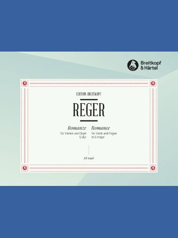 Romance in G major arr. Violin and Organ