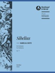 Karelia Suite Op. 11 Full Score