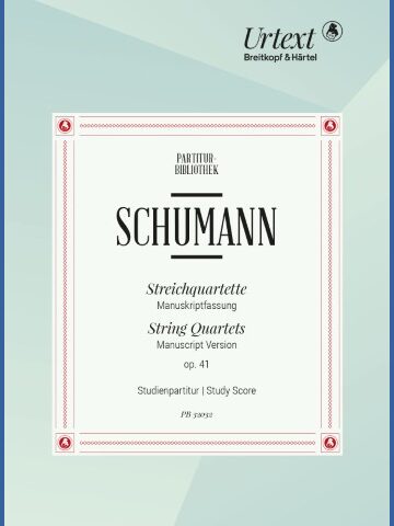 String Quartets Nos. 1–3 Op. 41