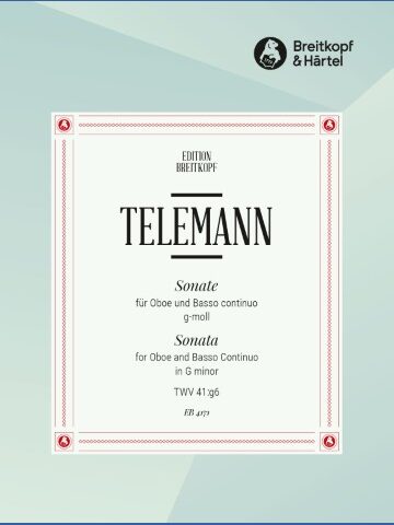 Sonata in G minor TWV 41:g6