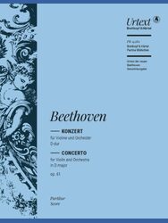 Violin Concerto in D major Op. 61
