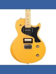 PJD Carey Standard Electric Guitar in TV Yellow