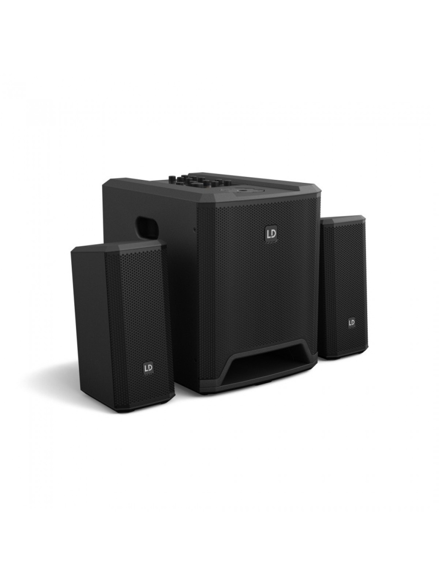 LD Systems DAVE 10 G4X Compact 2.1 Powered PA System