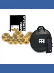Meinl HCS Super 6 Cymbal Set Plus Cymbal & Stick Bag Bundle
