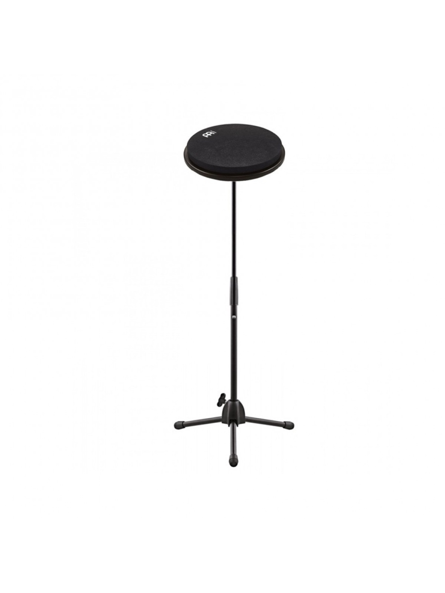 Meinl 12'' Marshmallow Practice Pad & Stand, Black