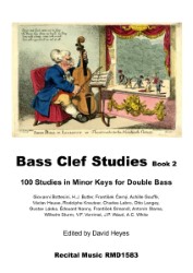 Bass Clef Studies Book 2 100 Studies in Minor Keys for Double Bass