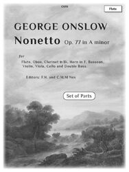 Nonet Op. 77 in A minor - Parts
