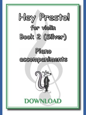 Hey Presto! for Violin Book 2 Piano Accompaniments