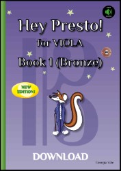 Hey Presto! for Viola Book 1 Audio Files