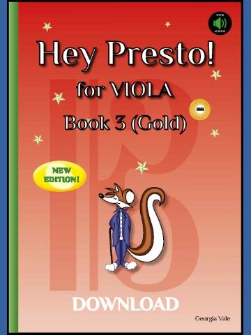 Hey Presto! for Viola Book 3 Audio Files