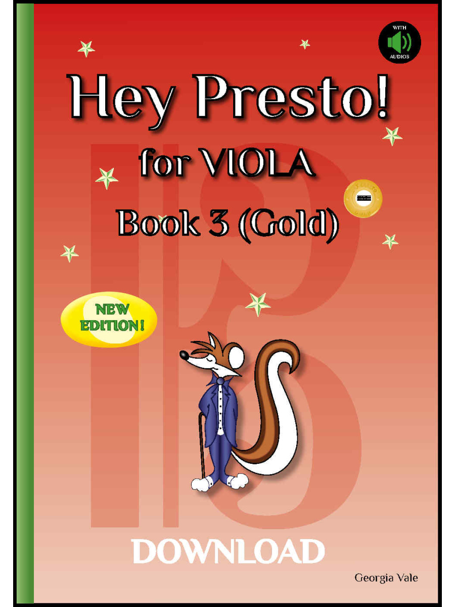 Hey Presto! for Viola Book 3 - Gold