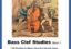Cover of 'Bass Clef Studies Book 1: 100 Studies in Major Keys for Double Bass,' featuring a hand-colored etching from 1813 by George Cruikshank depicting three caricatured men playing a violin and a large double bass, with sheet music on the floor."