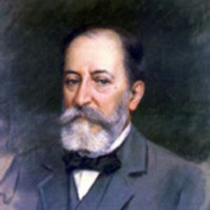 Portrait of French composer Camille Saint-Saens