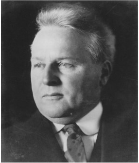 Black and white photograph of the composer Frantisek Cerny