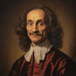 Portrait of German Baroque Johann Pachelbel