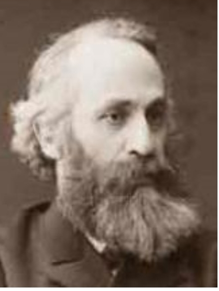Black and white image of the composer Karl Davidov