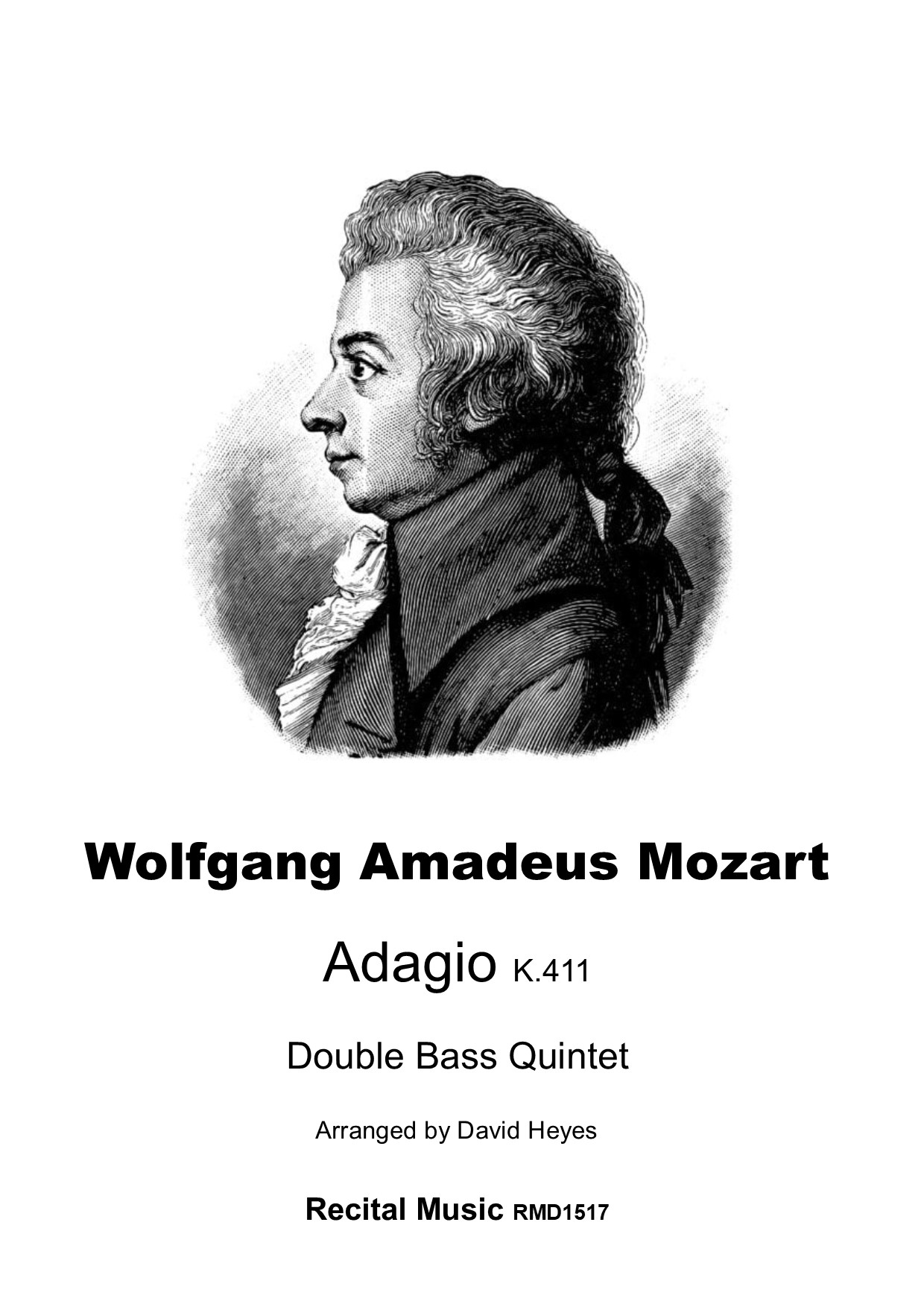 Adagio K.411 arr. 5 Double Basses