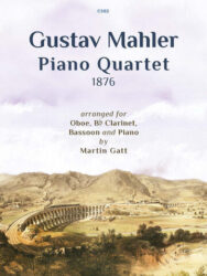 Piano Quartet (1876) arr. Oboe, Clarinet, Bassoon & Piano