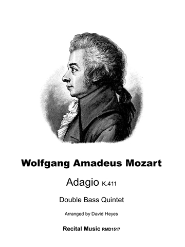 Adagio K.411 arr. 5 Double Basses