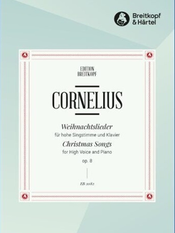 Christmas Songs Op. 8 High Voice and Piano