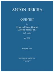 Quintet in E major Op. 106