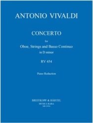 Concerto for Oboe in D minor RV 454