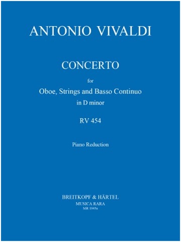 Concerto for Oboe in D minor RV 454