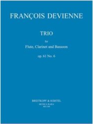 Trio Op. 61 No. 6 in D minor (Parts)