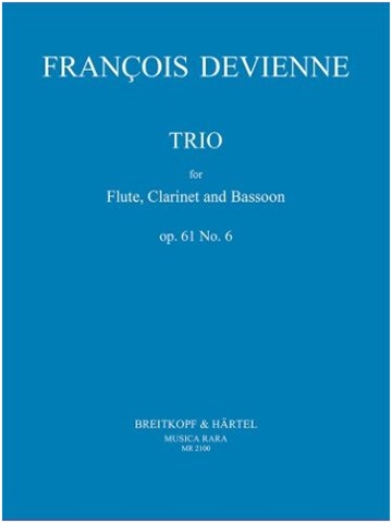 Trio Op. 61 No. 6 in D minor (Parts)