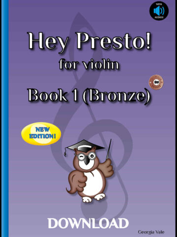 Hey Presto! for Violin Book 1 Audio Files