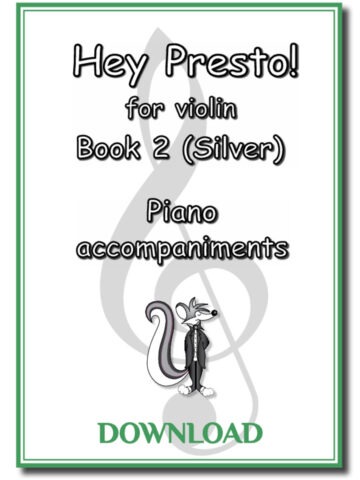 Hey Presto! for Violin Book 2 Piano Accompaniments