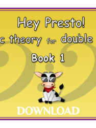 Hey Presto! Music Theory for Double Bass Book 1