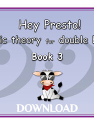 Hey Presto! Music Theory for Double Bass Book 3