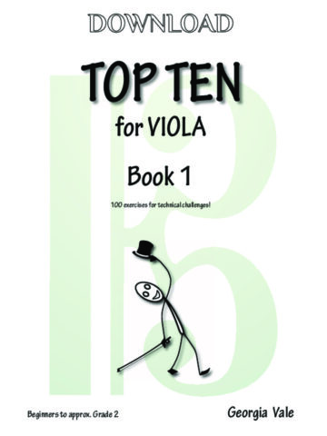 Top Ten for Viola Book 1