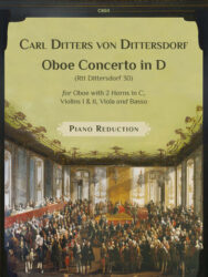 Oboe Concerto in D (Rtt 30) - Piano reduction