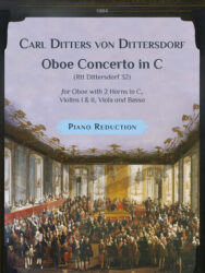 Oboe Concerto in C (Rtt 32) - Piano reduction