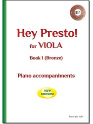 Hey Presto! for Viola Book 1 Bronze