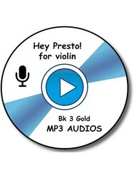 Hey Presto! for Violin Book 3 Gold