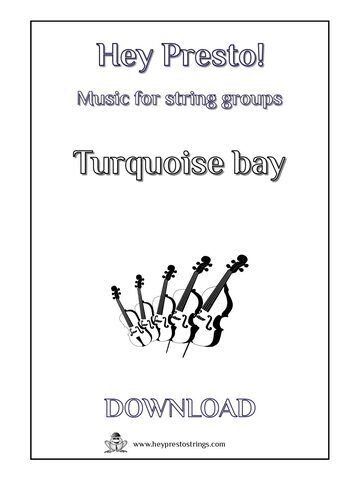 Music for string groups - Turquoise bay