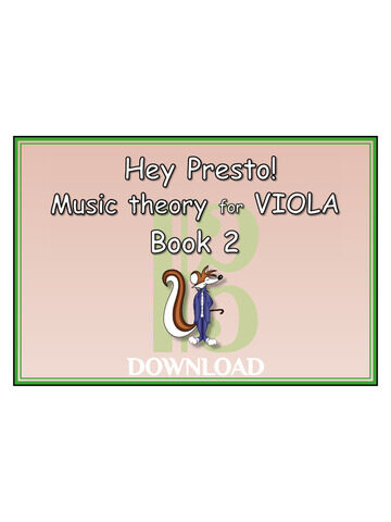 Hey Presto! Music Theory for Viola Book 2