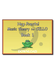 Hey Presto! Music Theory for Cello Book 1