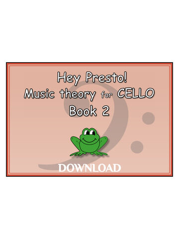 Hey Presto! Music Theory for Cello Book 2 11 HPDT22