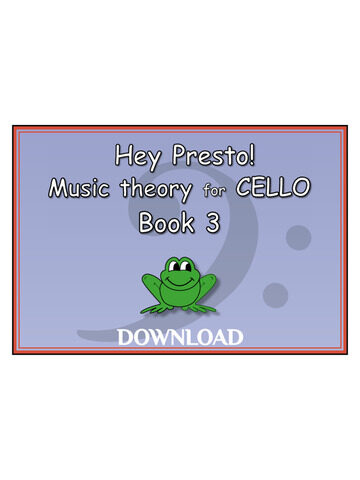 Hey Presto! Music Theory for Cello Book 3 11 HPDT23