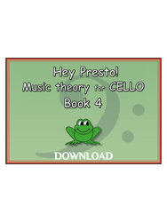 Hey Presto! Music Theory for Cello Book 4