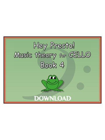 Hey Presto! Music Theory for Cello Book 4 11 HPDT24