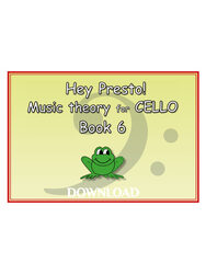Hey Presto! Music Theory for Cello Book 6